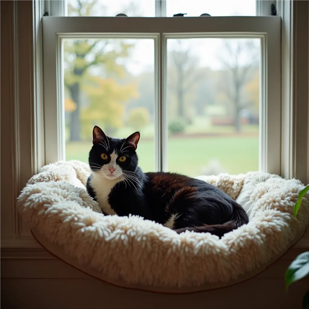 Cat Window Bed