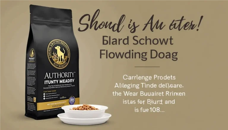 Authority Dog Food