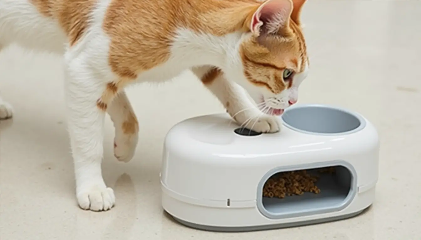 Microchip Feeder for Cats